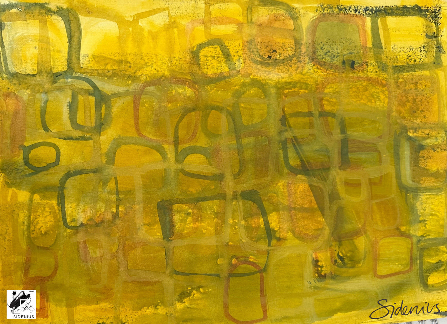 Close Up of Yellow Field